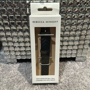 Rebecca Minkoff Apple Watch Band - black